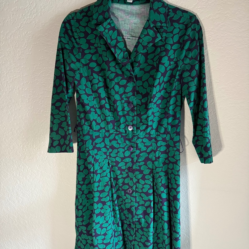 Tie waist shirt dress